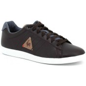 Le Coq Sportif Courtcraft Marron - Chaussures Baskets Basses Homme Site Francais